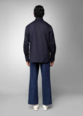 ROSANI The Dune shirt in navy - full-sleeve shirt, back view