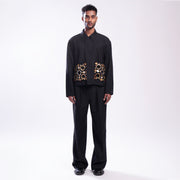 ROSANI The Arsoya jacket, three-quarter view showing relaxed silhouette.